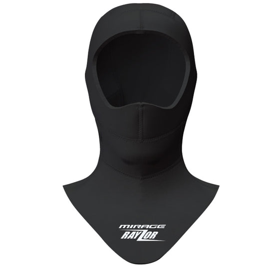 Mirage Adult 5mm High Density Neoprene Dive and Spearfishing Hood (Black)