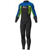 Maddog Boys 3/2mm Neoprene Steamer Wetsuit (Blue-Black)