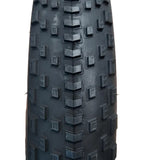 Wanda 24" x 4.0 Knobby Tread Dark Sidewall E-Bike Fat Bike Tyre