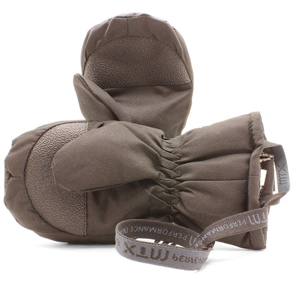 XTM Tots Kids Snow Mittens Black Size XS (4-6 Years)