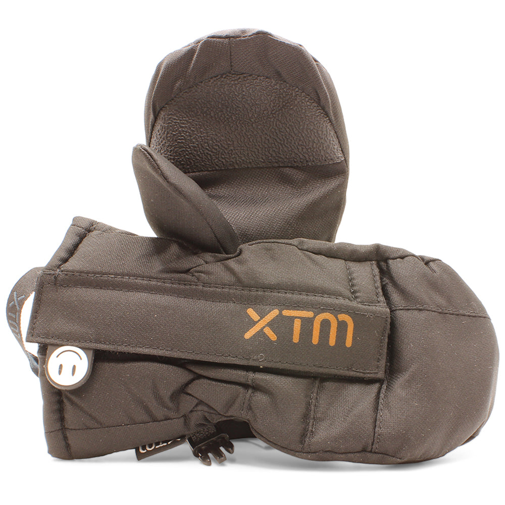 XTM Tots Kids Snow Mittens Black Size XS (4-6 Years)