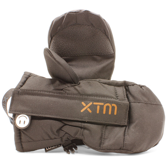 XTM Tots Kids Snow Mittens Black Size XS (4-6 Years)