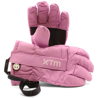 XTM Tots Winter Snow Ski Gloves For Kids 2-6 Years (Orchid)