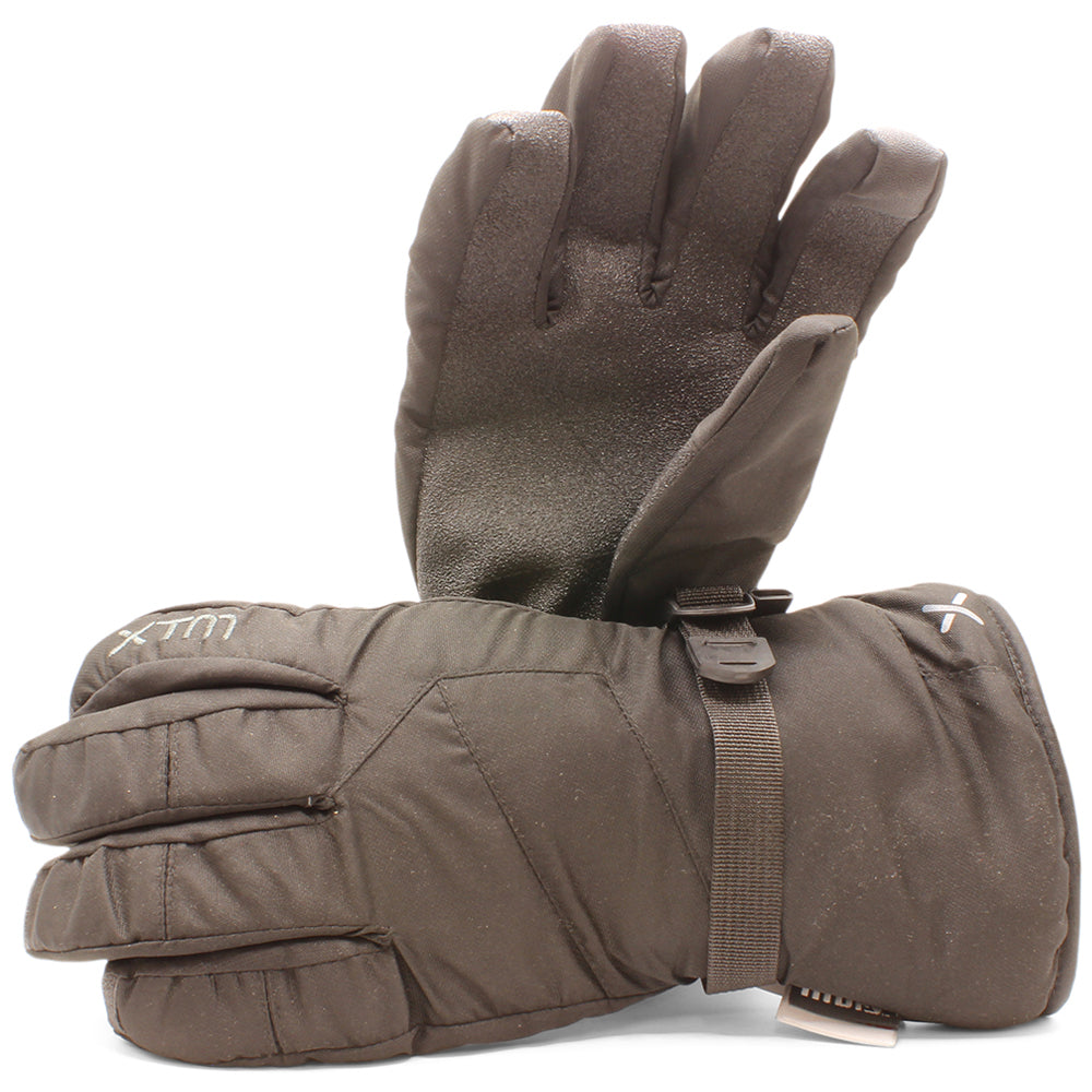 XTM Les Triomphe Mens Winter Snow Ski Gloves Black Size L