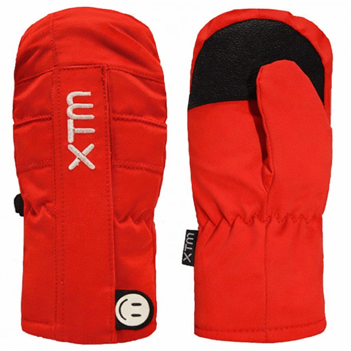 XTM Tots Kids Snow Mittens Red Size XS (4-6 Years)