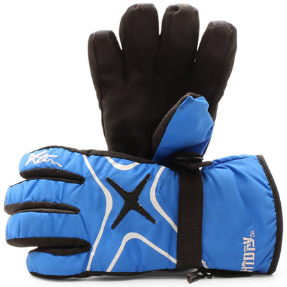 XTM Les Star Ladies Winter Snow Ski Gloves French Blue Size XS