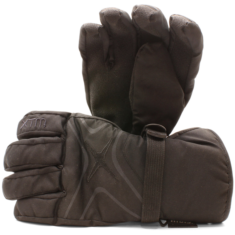 XTM Les Star Mens Winter Snow Ski Gloves Black Size S