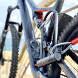 Zefal K-Traz U11 Keyed Bike U-Lock With 120cm Steel Cable