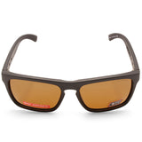 Dirty Dog Monza Satin Satin Black/Brown Unisex Polarised Sunglasses 53774