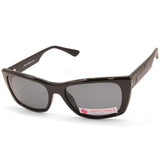 North Beach Mareva Shiny Black/Grey Womens Polarised Sunglasses 70653