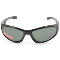 Dirty Dog Bombster Polished Black/Green Polarised Mens Sunglasses 52836
