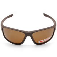North Beach Komai Matte Brown/Brown Men's Polarised Sunglasses 70628