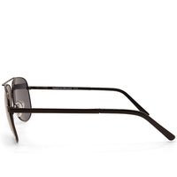 North Beach Fugu Satin Gunmetal/Grey Unisex Polarised Sunglasses 70695
