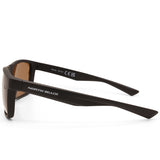 North Beach Moroko Satin Black/Brown Unisex Polarised Sunglasses 70714