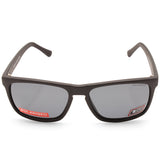 Dirty Dog Vendetta Satin Satin Black/Green P52 Unisex Polarised Sunglasses 53593