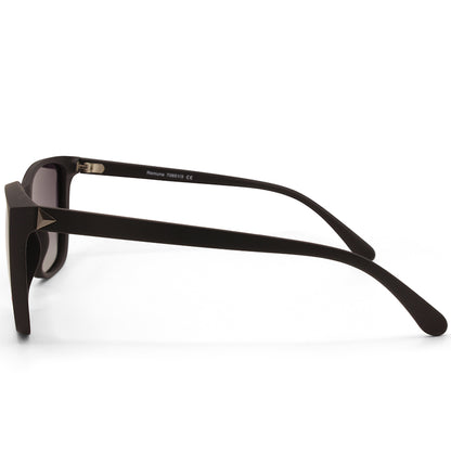 North Beach Remuna Matte Black/Grey Gradient Polarised Women's Sunglasses 70651