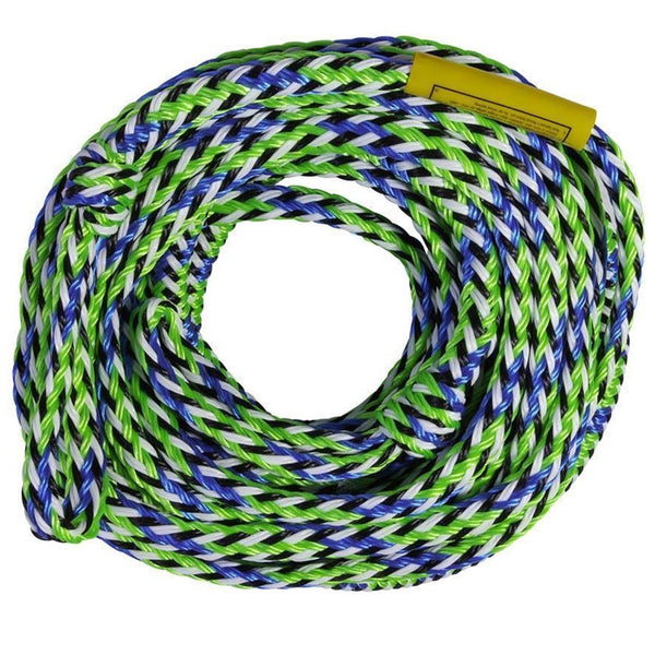 Action Rope Jobe 49' (14.9m) 1-4 Person 1467kg Bungee Inflatable Ski Tube Tow Rope ...
