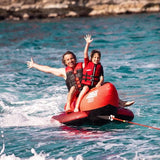 Jobe Chaser 2 Person 2.5m Inflatable Towable Hot Dog Ski tube