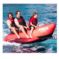 Jobe Chaser 3 Person 3m Inflatable Towable Hot Dog Ski tube