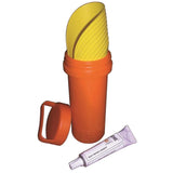 Jobe 7-Piece Multi Rider and Inflatable Waterslide PVC Repair Kit Canister (Yellow)