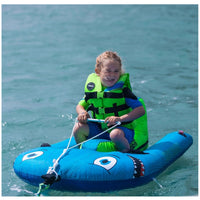 Jobe Shark 1-Person Kids Inflatable Towable Water Ski Trainer
