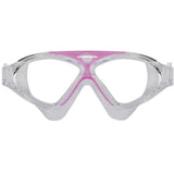 Mirage Lethal Junior Pink Full Size Kids Swimming Goggles with Ear Plugs