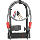 Zefal K-Traz U11 Keyed Bike U-Lock With 120cm Steel Cable