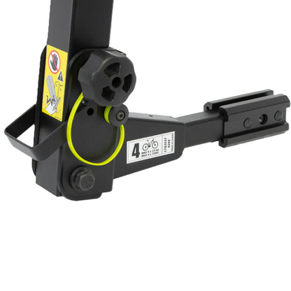 Buzzrack Moose H4 (Tow Hitch) 4 Bike Dual Arm Car Bike Rack