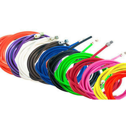 DRS BMX 1.6mm x 1500mm Old School Brake Cable and Housing (Orange)