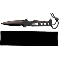 Mirage Rayzor Skeleton Blackened Stainless Steel Spear Fishing Knife