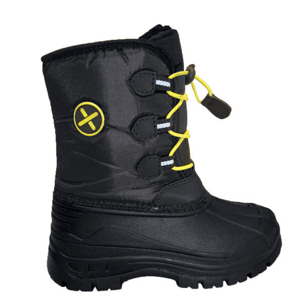 XTM Rocket Black Waterproof Kid's Après Snow Ski Boots Size EUR25/26