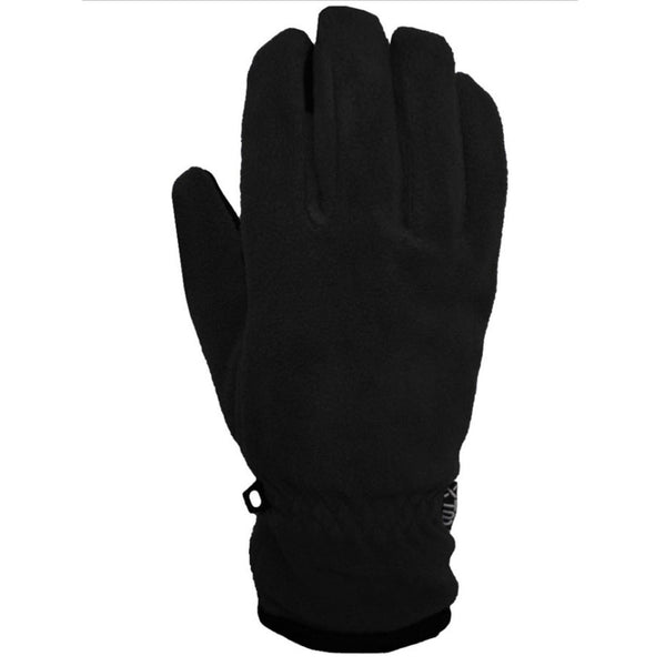 XTM Cruise Kids Winter Fleece Snow Gloves Black Kids