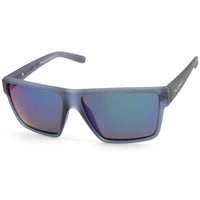 Dirty Dog Noise Crystal Black/Fusion Mirror Polarised Unisex Sunglasses 53485