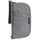 Caribee 1226 Document Travel Wallet Charcoal