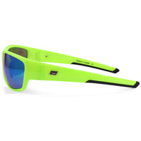 Dirty Dog Sport Chain 58071 Fluro Green/Fusion Mirror Sport Sunglasses