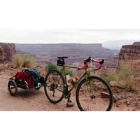 Burley 2-Wheel Flatbed Bike Cargo Trailer 45kg Capacity