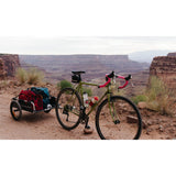 Burley 2-Wheel Flatbed Bike Cargo Trailer 45kg Capacity