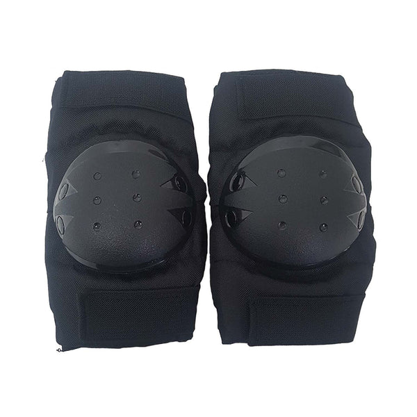 Set of 4 Kids Elbow and Knee Skate Protection Pads Small-Medium Black