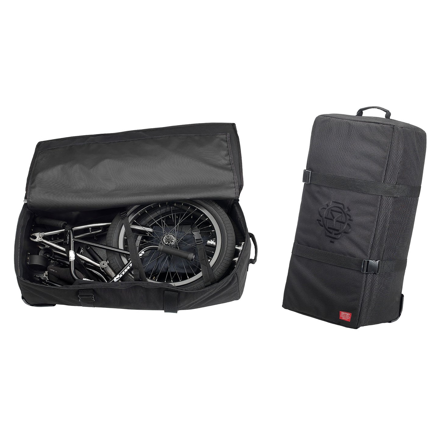 Odyssey Traveler Black Wheeled Airline Luggage Bike Bag