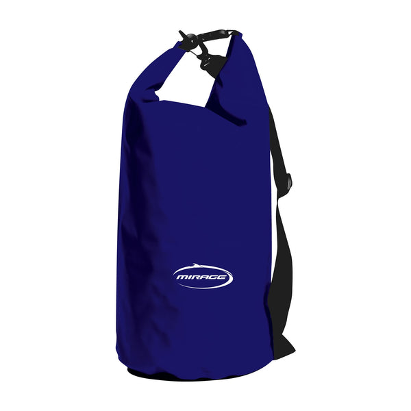 Mirage 30 Litre Roll Top Navy Blue PVC Dry Bag With Shoulder Strap 28 x 63 cm