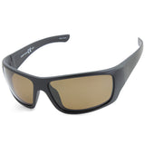 Jetpilot Holeshot Matte Black/Brown Polarised Floating Sunglasses
