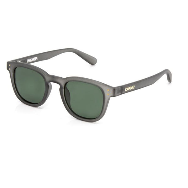 Carve Havana Grey Translucent Green Polarised Lens Sunglasses