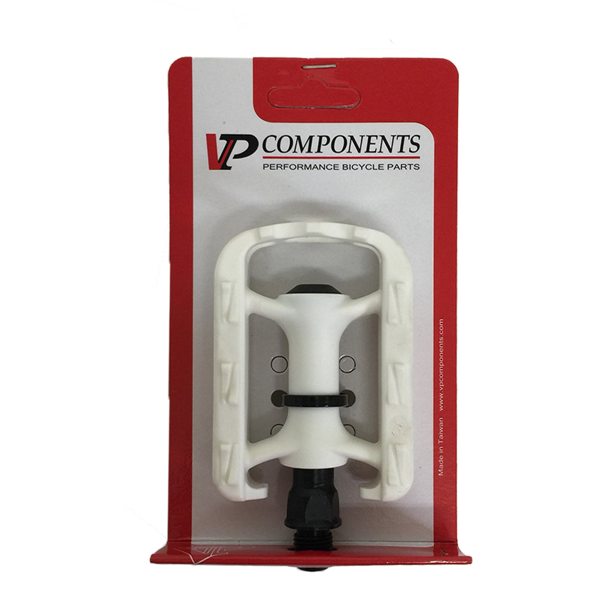 White Plastic Replacement Kids Bike Pedals for 12-16" Bikes 9/16" Thread