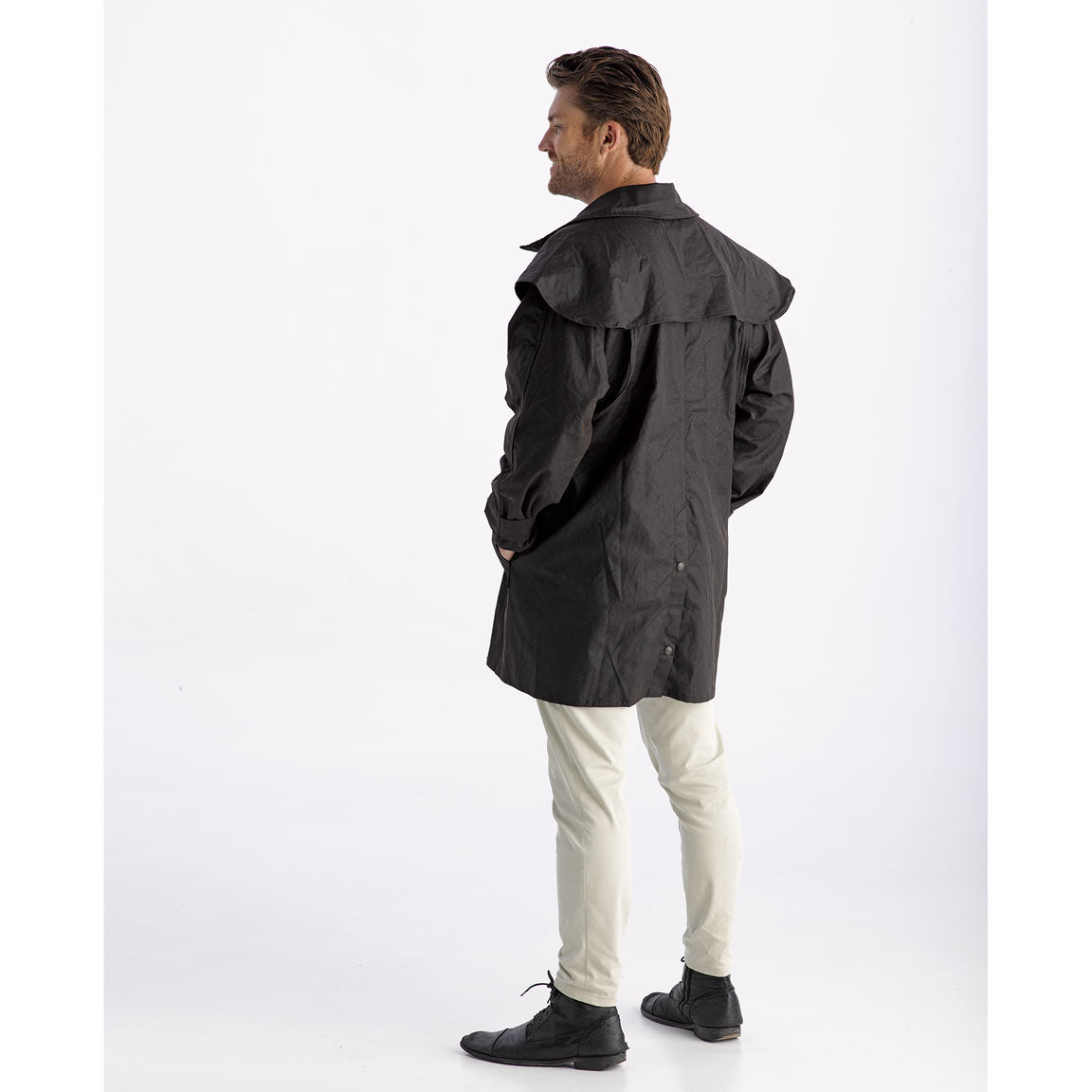 Didgeridoonas Crawford 3/4 Length Standard Oilskin Coat