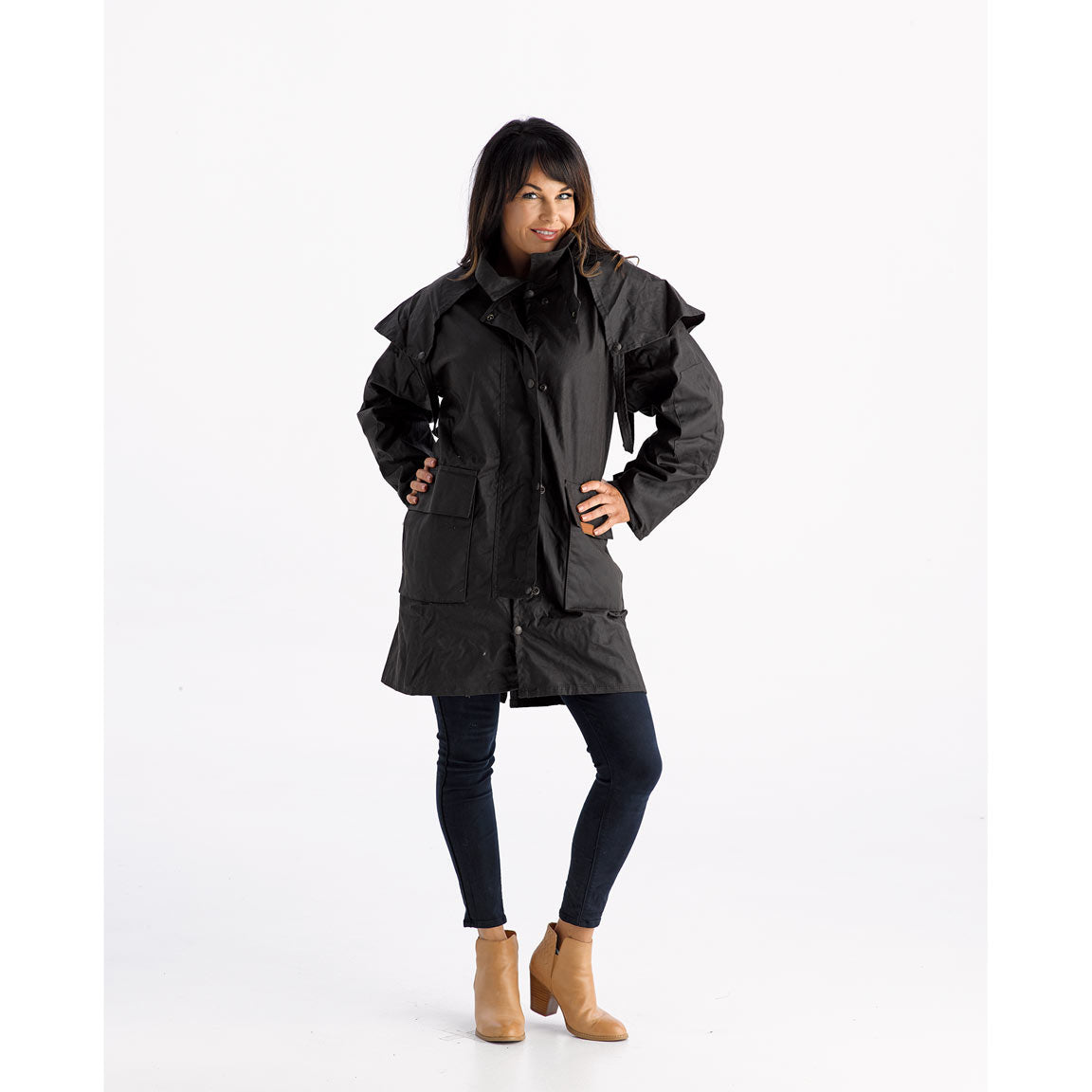 Didgeridoonas Crawford 3/4 Length Standard Oilskin Coat