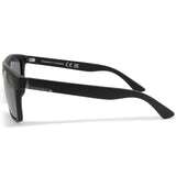 Dirty Dog Ranger Satin Black/Silver Mirror Polarised Men's Sunglasses 53521
