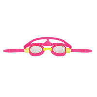 Mirage Slide Pink Kids Swimming Goggles with Bonus Silicone Ear Plugs