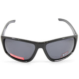 Dirty Dog Zero Shiny Black/Grey Polarised Men's Sunglasses 53651