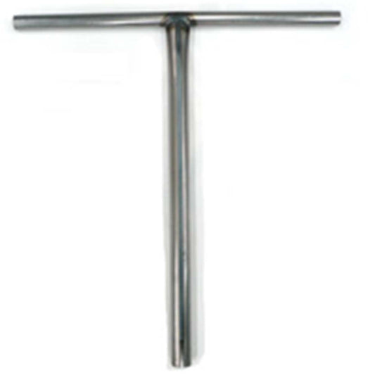 Scooter T-Bar Handlebars Raw Steel 500 x 515mm
