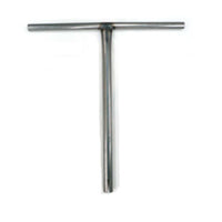 Scooter T-Bar Handlebars 500 x 500mm Raw Steel